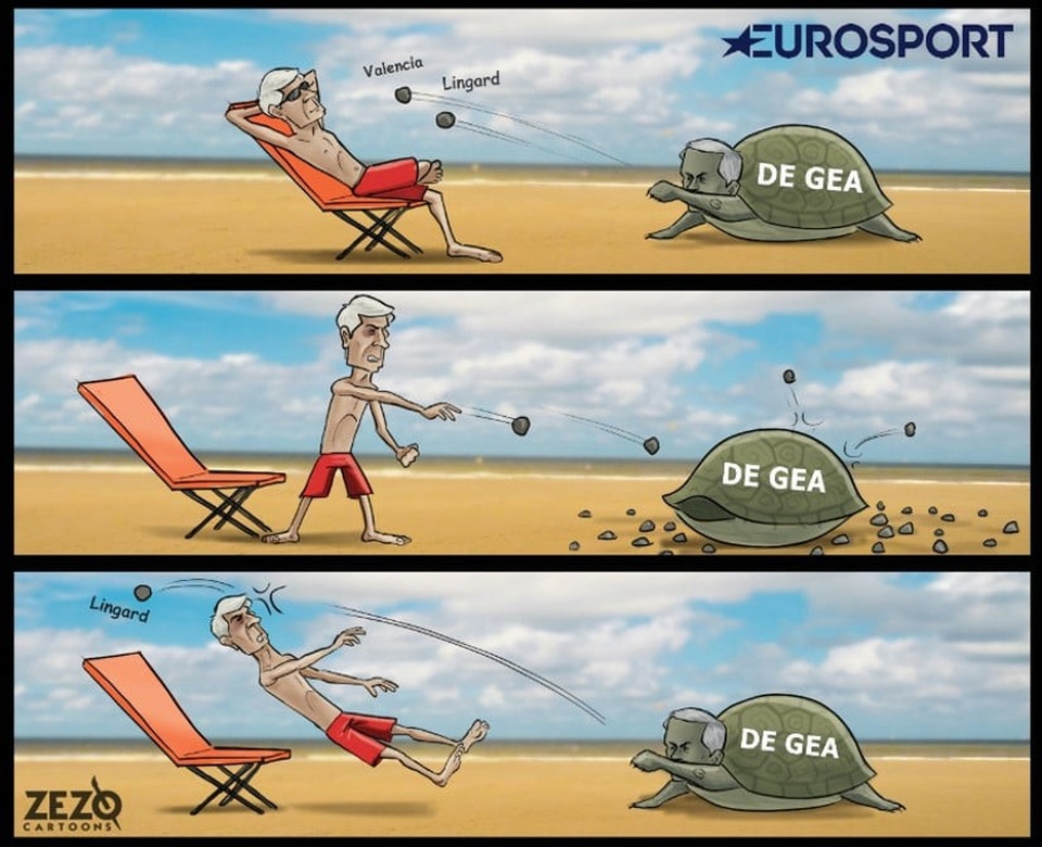 Với chiếc mai De Gea, Mourinho đã khiến Wenger ôm hận