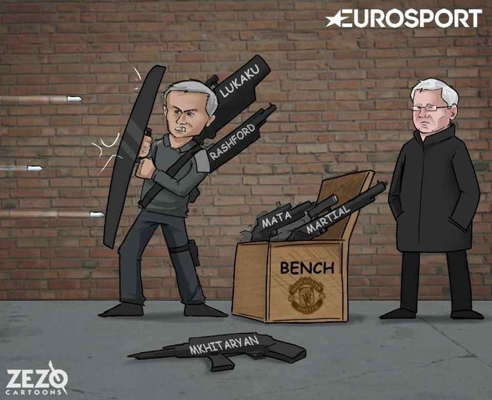 Mourinho chỉ có thể dùng lá chắn để đỡ đạn, chứ không thể sử dụng họng súng ở trận gặp Chelsea