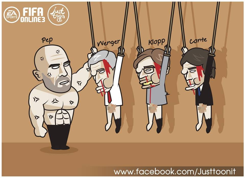 Từng nạn nhân của Pep Guardiola