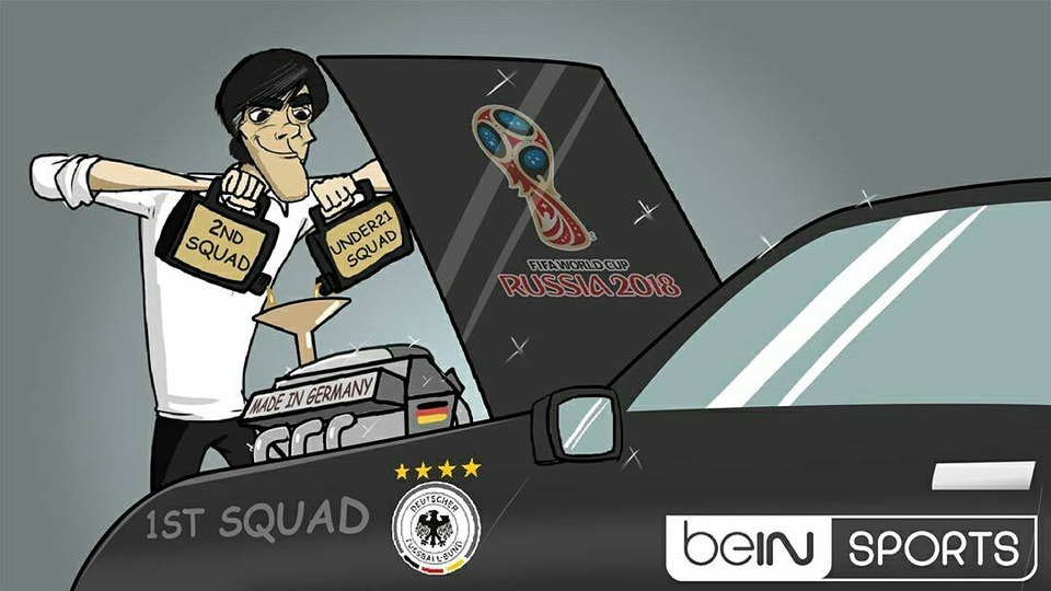 Góc biếm họa: Kẻ dập tắt giấc mơ của Messi và C.Ronaldo - 4 Đức chinh phục mọi danh hiệu ở các giải đấu
