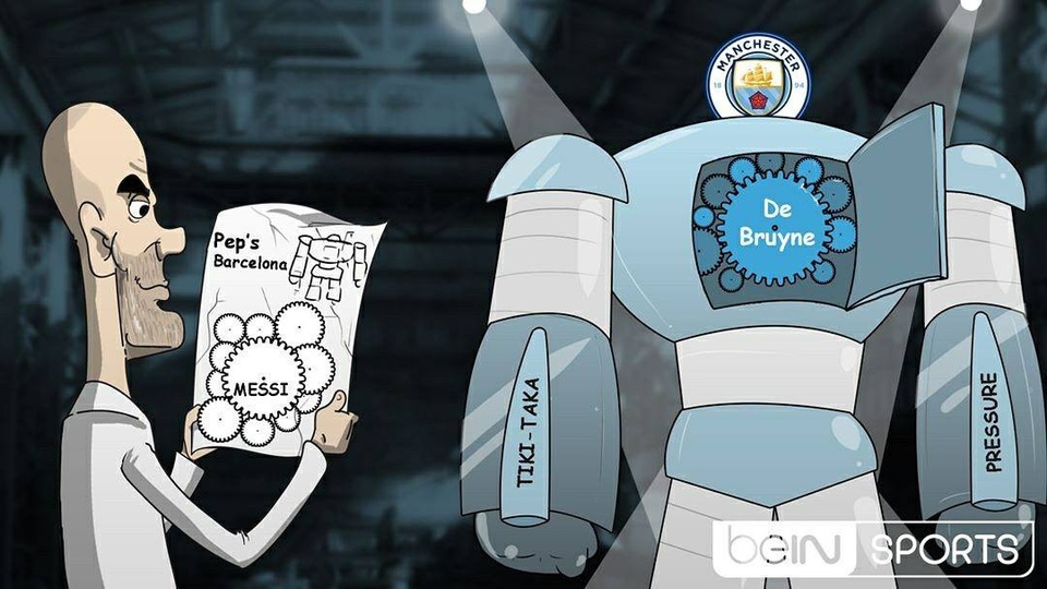 Pep Guardiola đang biến De Bruyne thành cỗ máy hủy diệt giống Messi