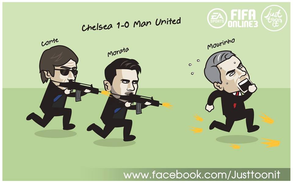 Mourinho chạy té khói ở Stamford Bridge