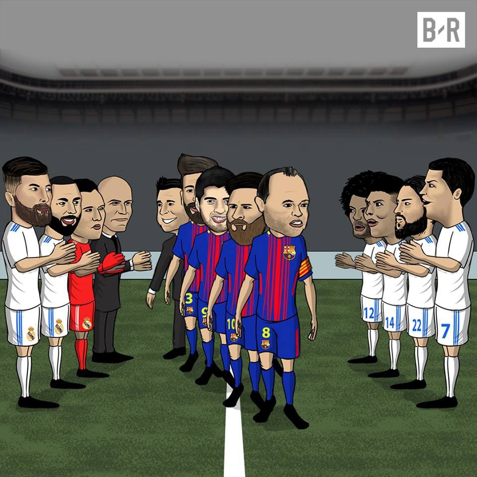 Trước trận siêu kinh điển, C.Ronaldo đã yêu cầu Barcelona xếp hàng vỗ tay để vinh danh nhà vô địch nhưng có lẽ, sau trận, họ nên làm điều ngược lại