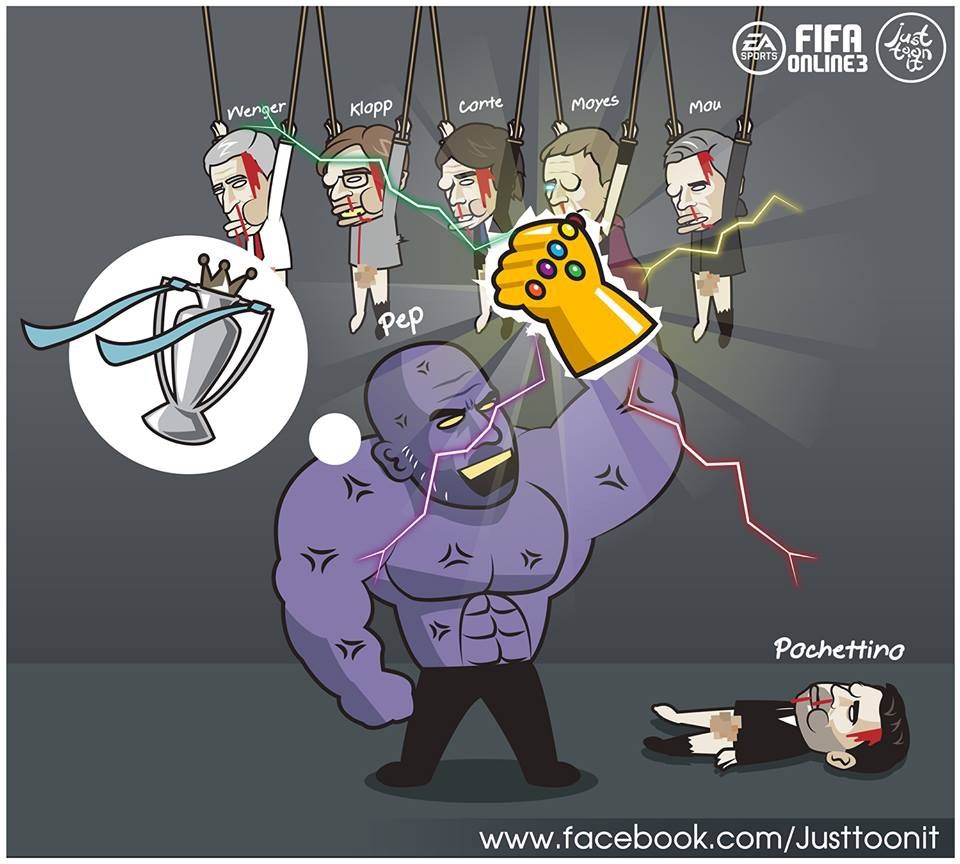 Pep Guardiola quá mạnh mẽ, hạ gục mọi đối thủ cạnh tranh