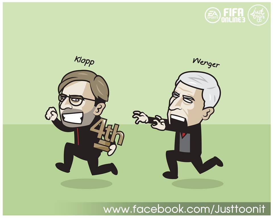 Chưa ấm chỗ vị trí thứ 4, Arsenal đã bị Liverpool cướp lại