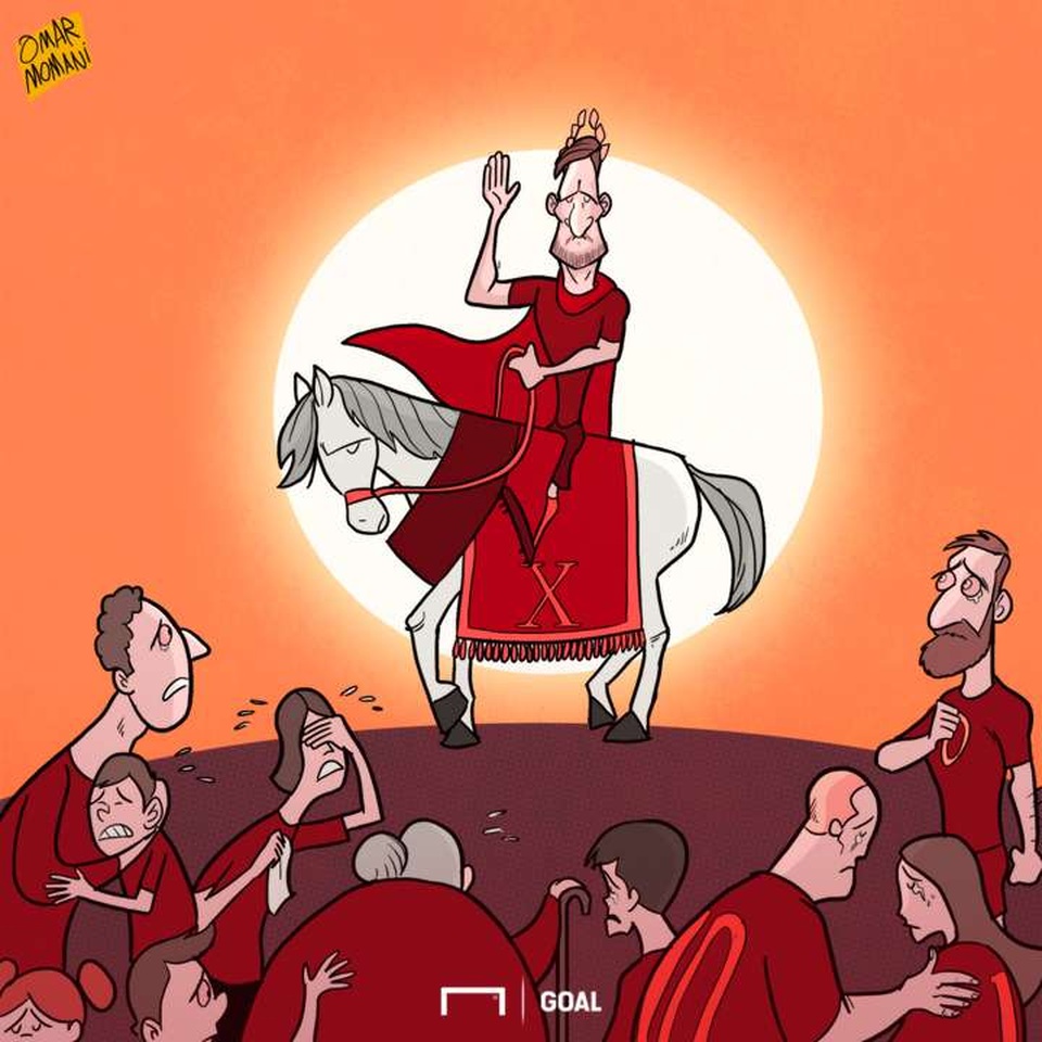 Hoàng tử Totti chào tạm biệt những người Roma