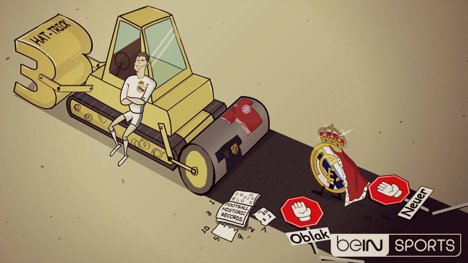 C.Ronaldo nghiền nát mọi vật cản ở Champions League