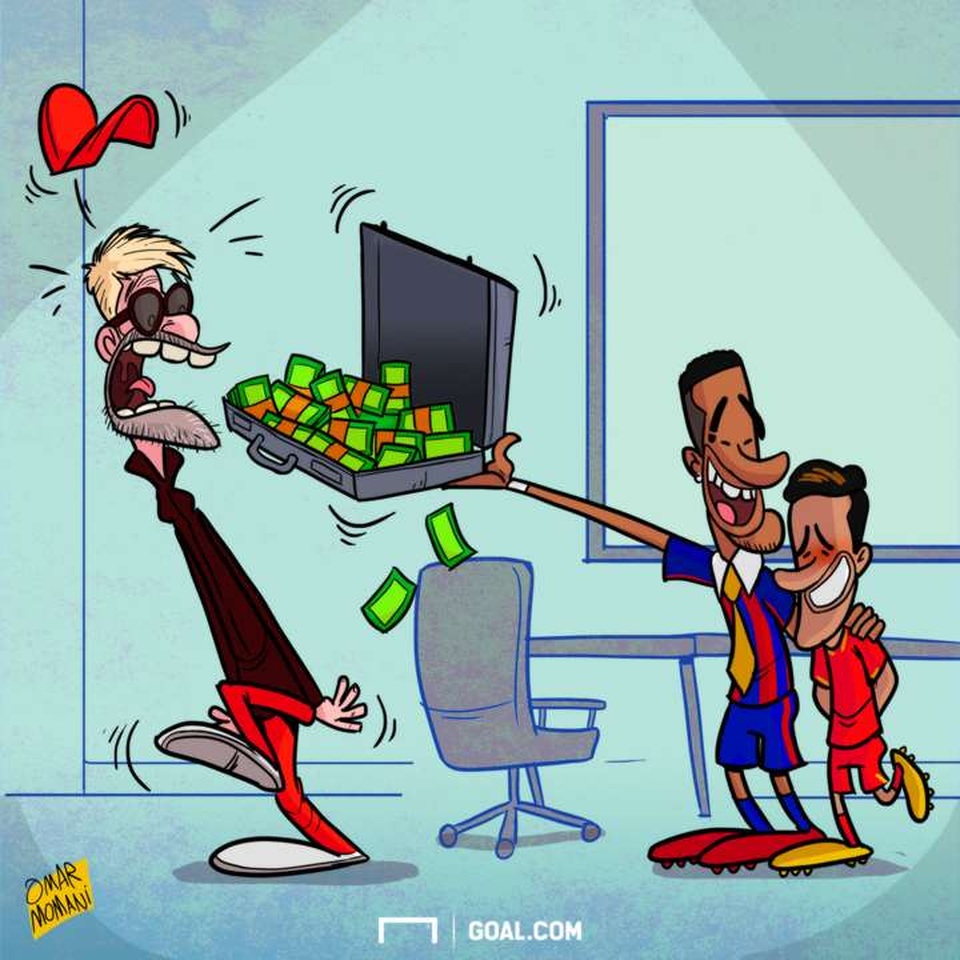 Barcelona sẵn sàng trả cả va li tiền cho Jurgen Klopp để lôi kéo Coutinho