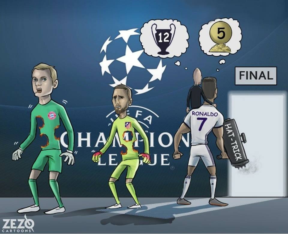 C.Ronaldo đưa Zidane tiến vào chung kết Champions League