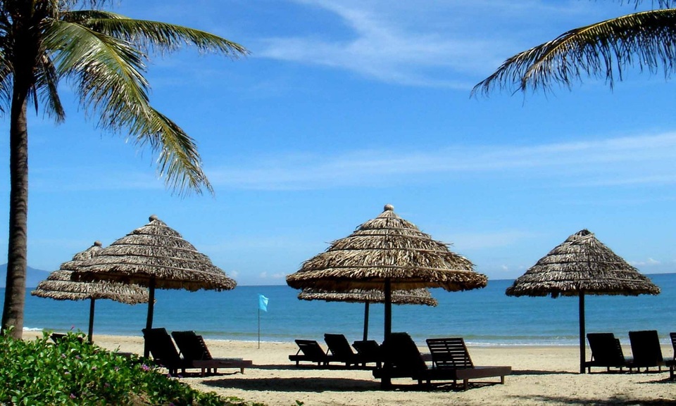 Triển lãm “Di sản Văn hóa biển, đảo Việt Nam” - 3 Bức ảnh chụp cảnh biển Cửa Đại - Hội An cũng được lựa chọn để trưng bày trong triển lãm. Ảnh: BTC.