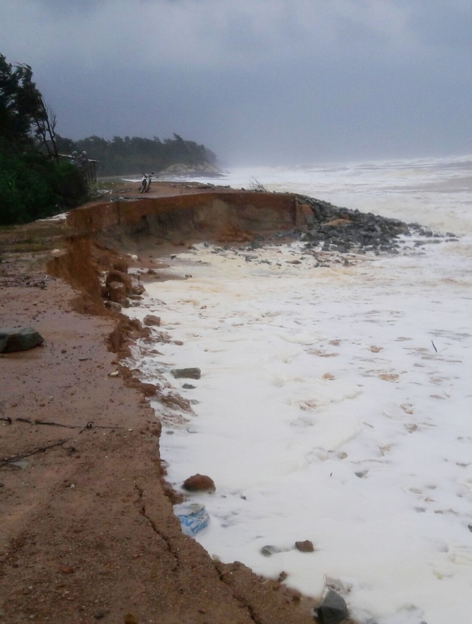 
Sức tấn công của thiên nhiên dữ dội.
