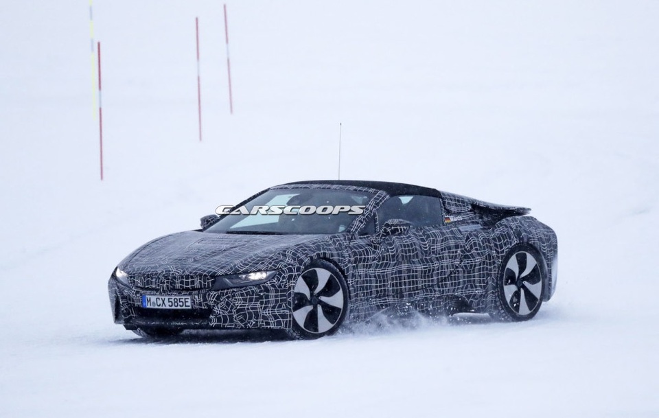 BMW i8 Spyder xuất hiện trên đường thử - 6 BMW i8 Spyder xuất hiện trên đường thử - 6