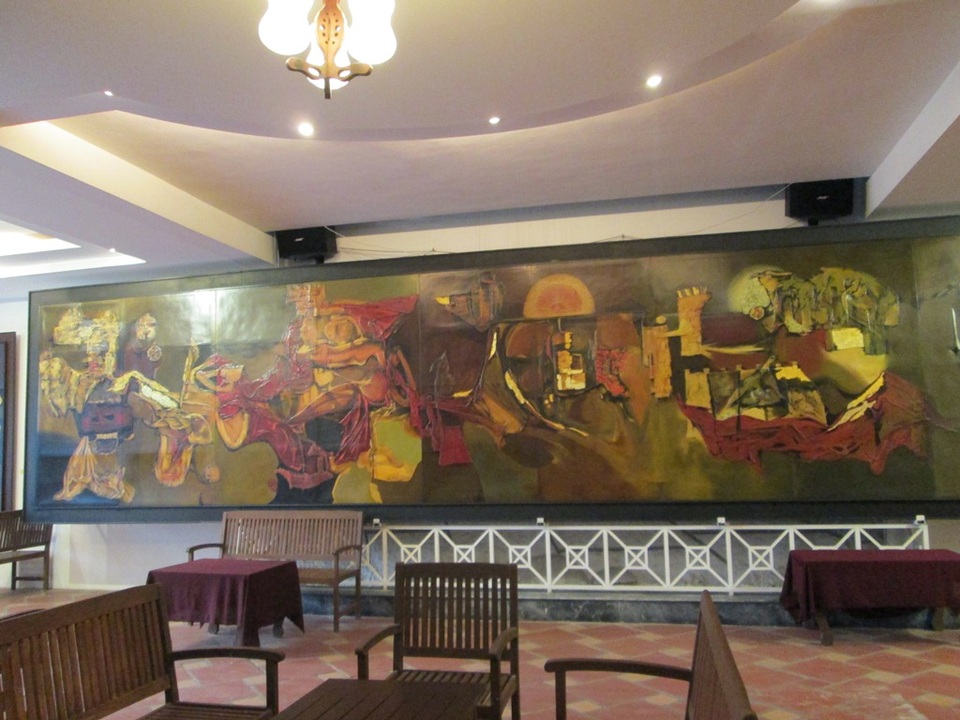 Tác phẩm Bốn mùa của họa sĩ Vũ Trọng Thuấn