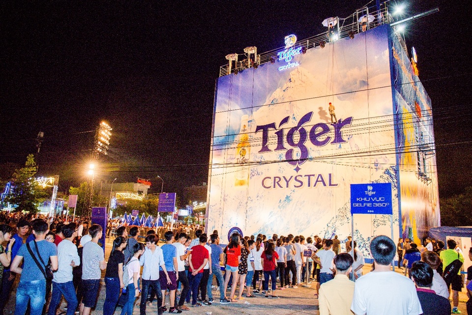 Trong 3 ngày sự kiện, đã có gần 10.000 bạn trẻ chinh phục Bức tường Tiger tại TP. Cần Thơ.