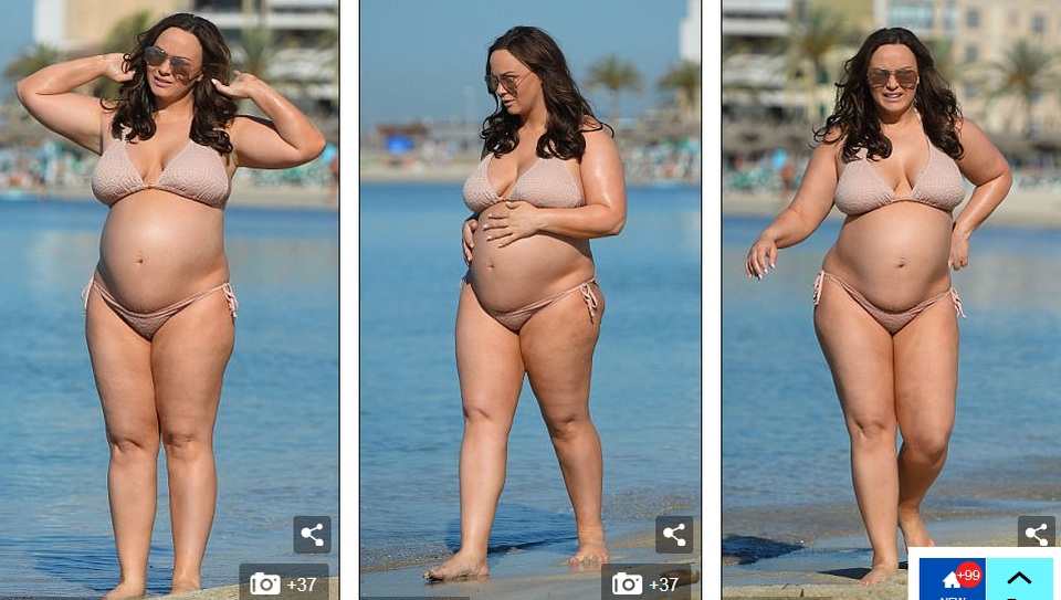 
Cựu người mẫu Anh thừa nhận cô tăng cân quá nhiều và cảm thấy mình to như một chú cá voi
