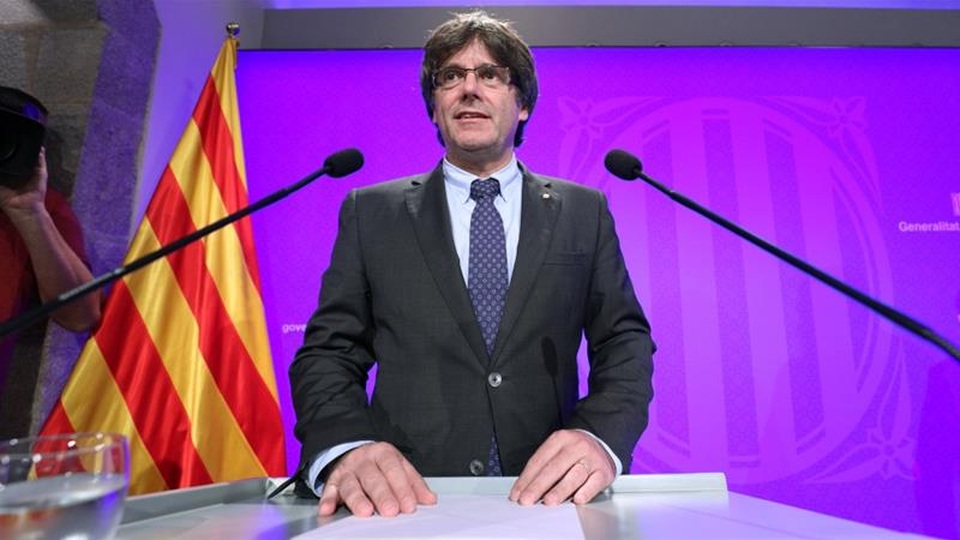 Điều gì xảy ra nếu Catalonia đơn phương tách khỏi Tây Ban Nha? - 1
Lãnh đạo Catalonia cho biết, khu vực này sẽ đơn phương tuyên bố độc lập vào cuối tuần này hoặc đầu tuần sau. (Ảnh minh họa: Reuters)