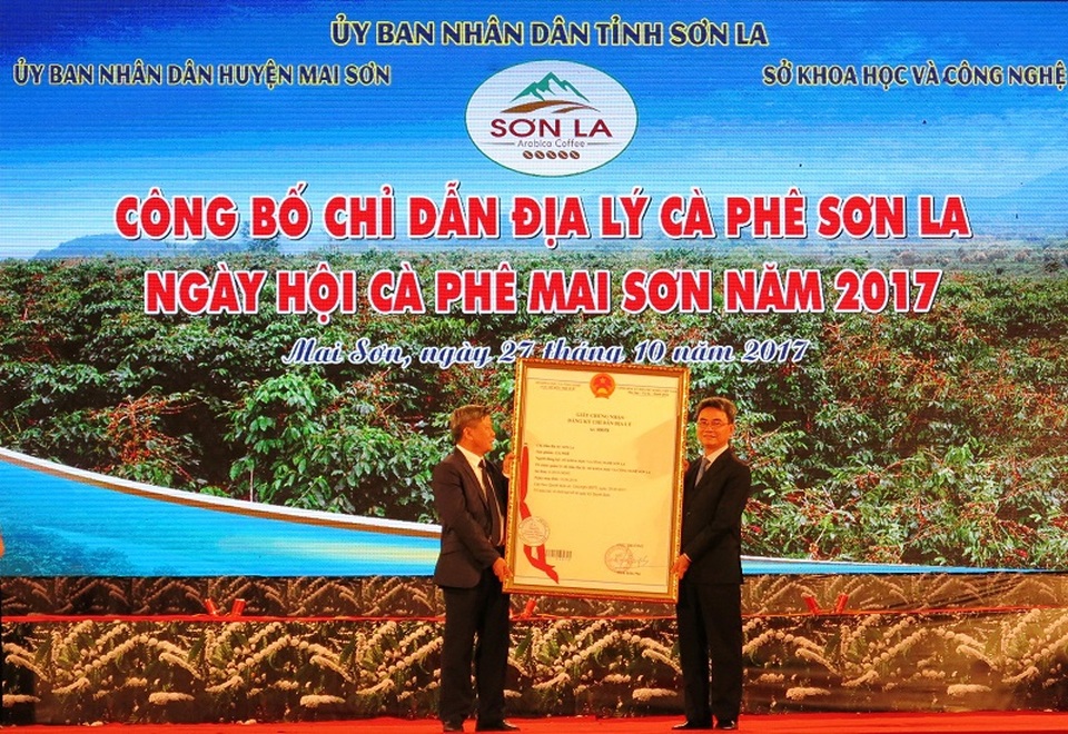 Công bố chỉ dẫn địa lý sản phẩm cà phê Sơn La - 1 Công bố chỉ dẫn địa lý sản phẩm cà phê Sơn La - 1