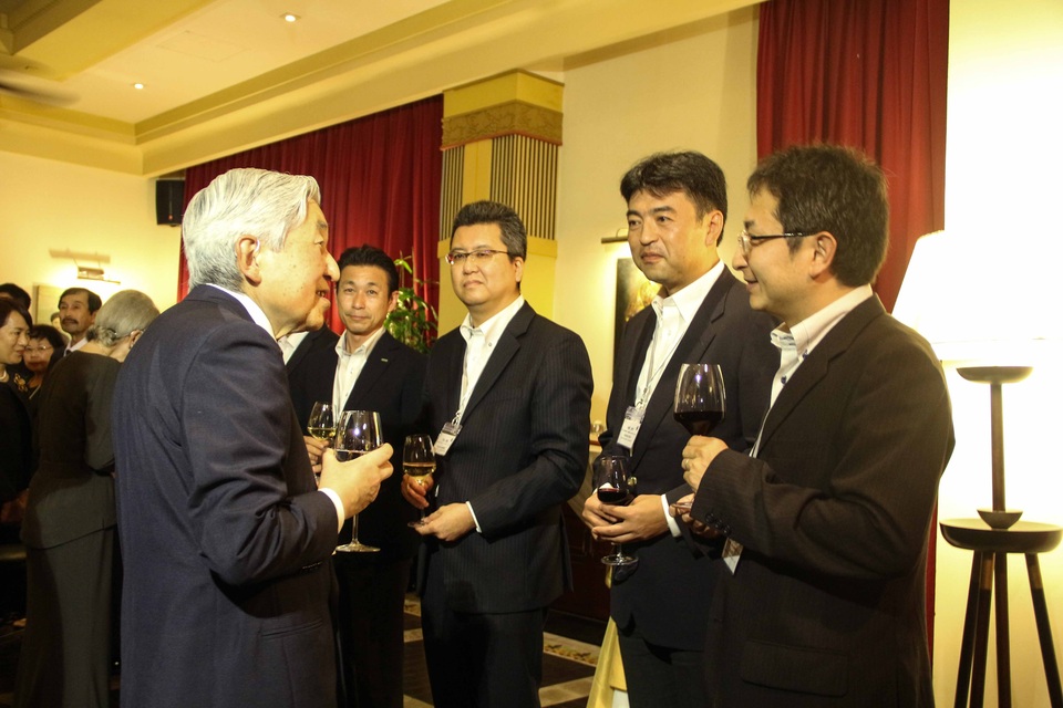 Cận cảnh khách sạn nổi tiếng tại Huế nơi Nhật hoàng và Hoàng hậu ở - 12 Nhật hoàng gặp gỡ cộng đồng người Nhật Bản tại Việt Nam ở khách sạn vào chiều tối 4/3