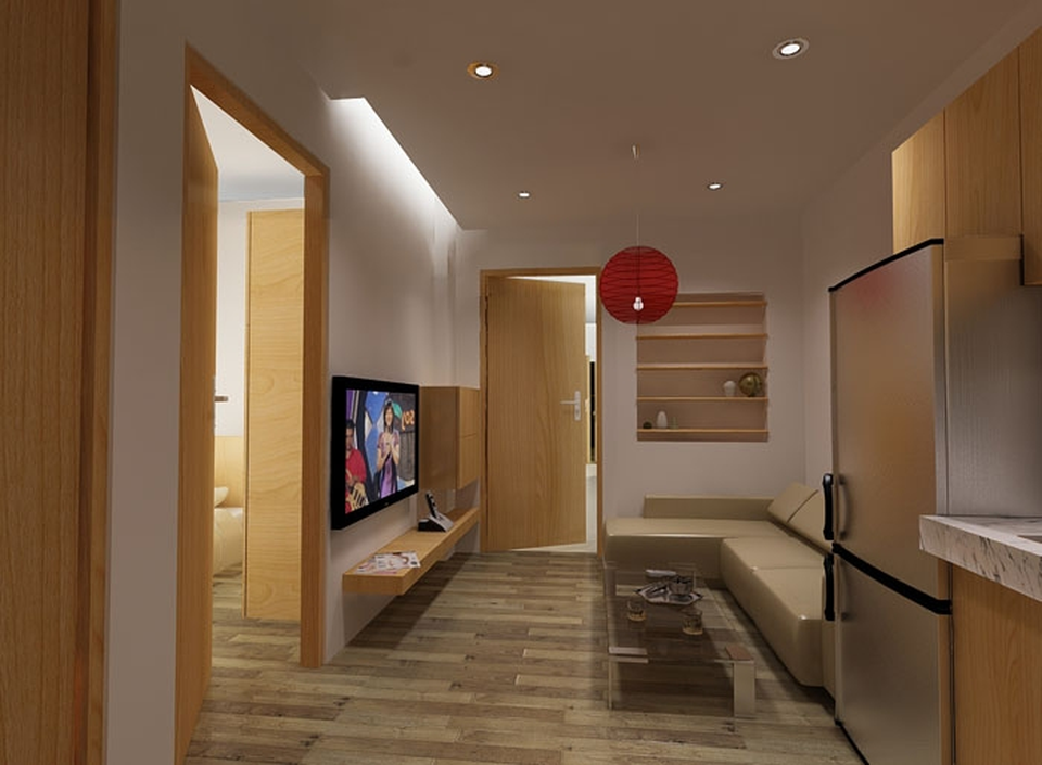 Chấp thuận cho làm căn hộ chung cư mini từ 25m2 - 1
Những căn hộ mini, căn hộ kiểu studio phù hợp với người độc thân, gia đình nhỏ.