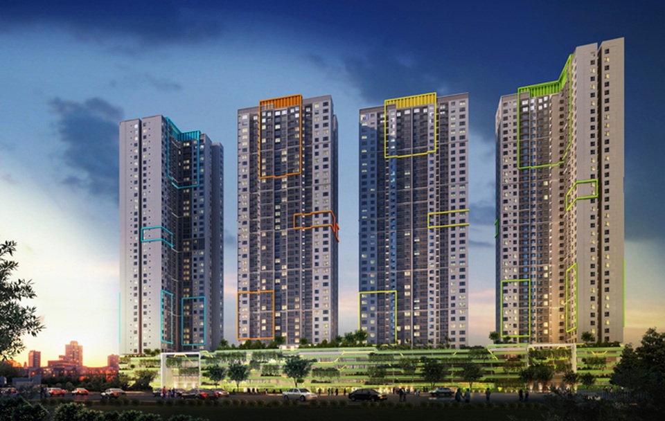 Cộng đồng văn minh – giá trị bền vững của Seasons Avenue - 2 Với phong cách Singapore, Seasons Avenue đạt được hiệu quả lớn trong tiết kiệm năng lượng và thân thiện với môi trường.