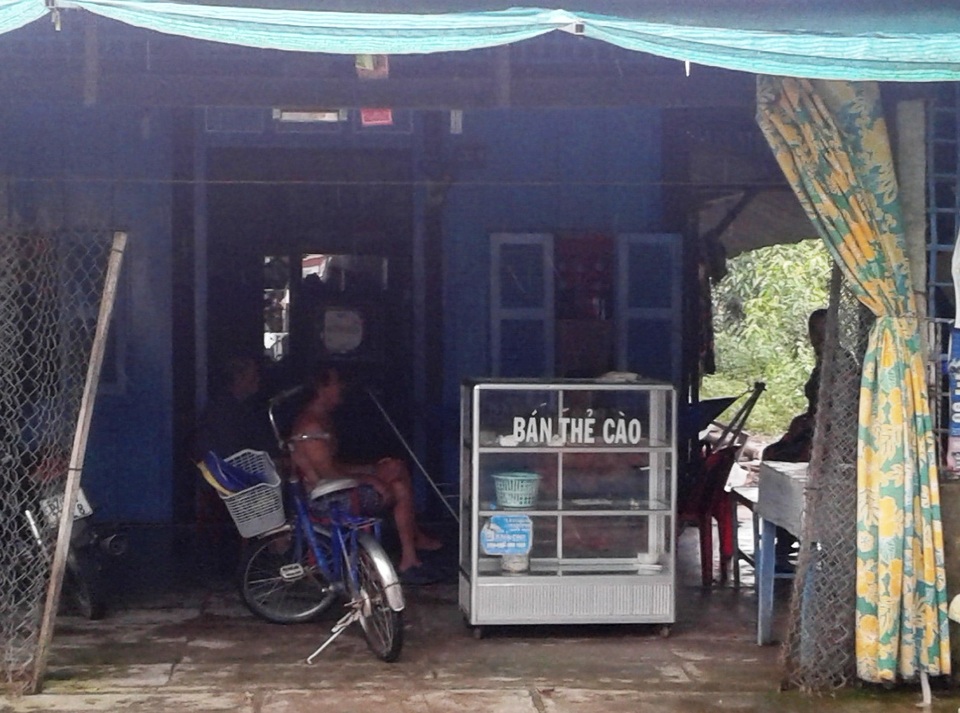 Ngồi giặt đồ trong nhà lúc nửa đêm bị cướp tiền - 1 Căn nhà của bà Hà - nơi bà bị 03 thanh niên xông vào nhà cướp đi hơn 6 triệu đồng