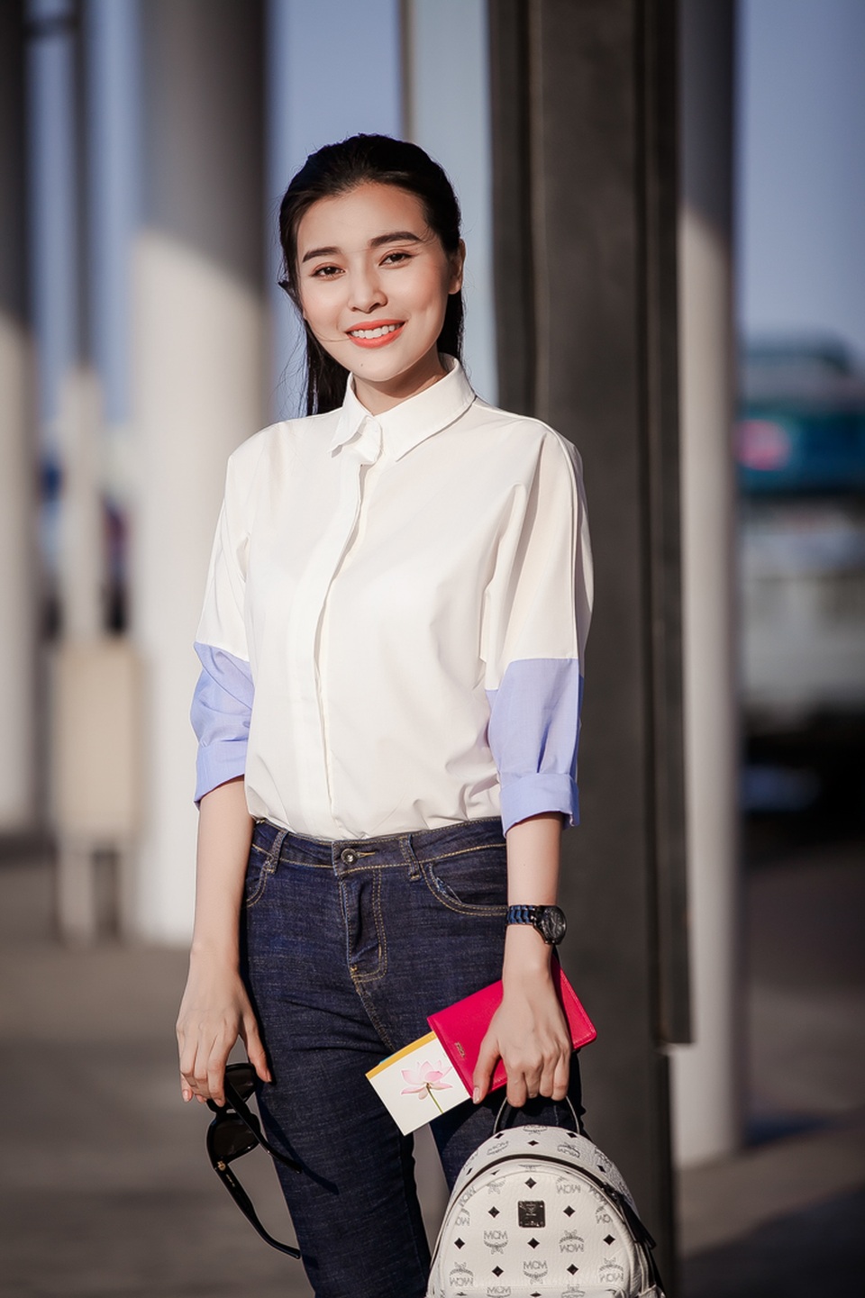 Cao Thái Hà “Đồng tiền quỷ ám” mải miết kiếm tiền chăm bố bạo bệnh - 6 Đây là lần thứ 2 Cao Thái Hà sang Thái Lan, song cô vẫn rất háo hức.