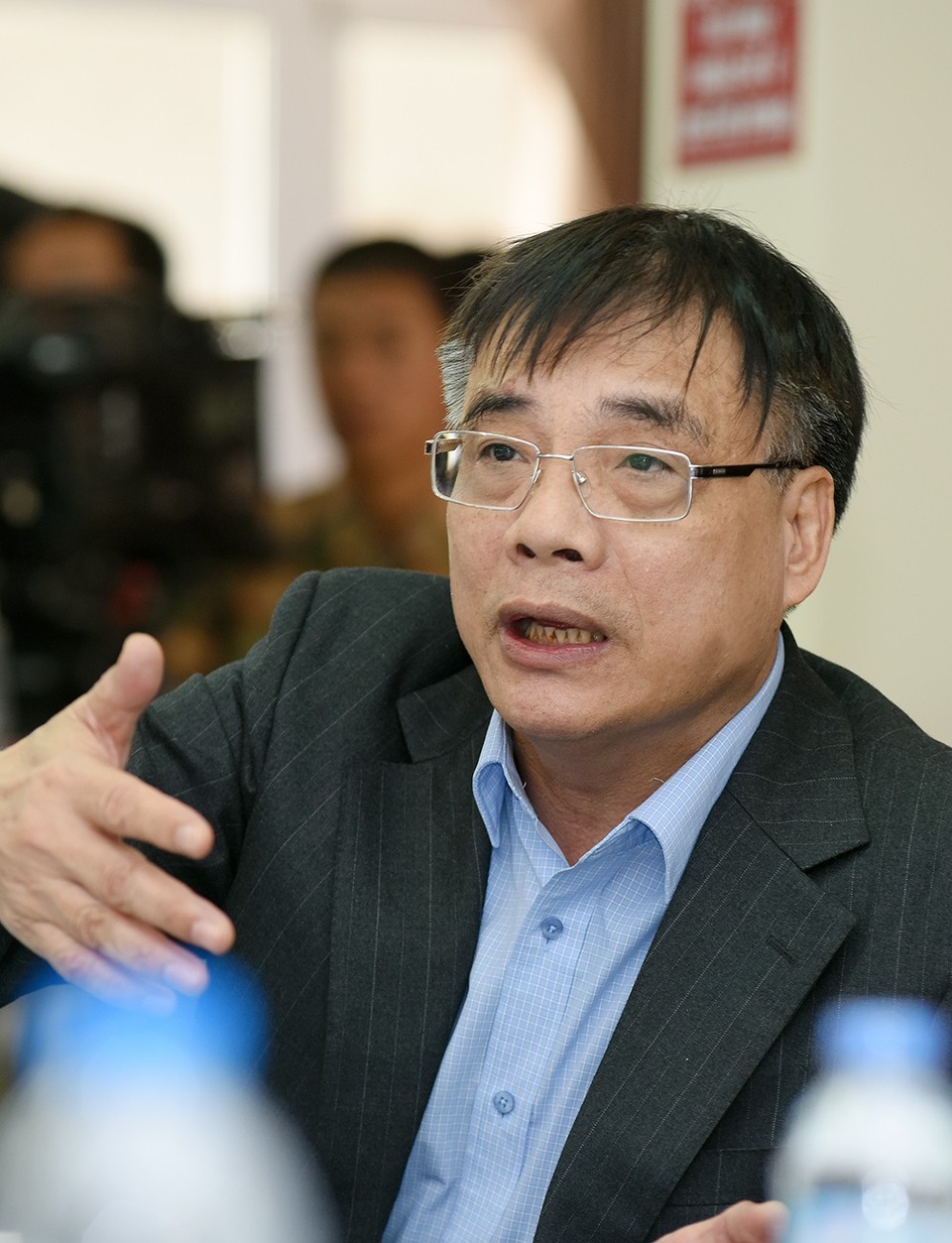 Cao tốc Bắc - Nam: Con đường duy nhất kết nối với toàn khu vực? - 3 Ông Trần Đình Thiên: Cần làm rõ trước khi triển khai, làm rõ từ quy hoạch, vốn, giảm phí cho doanh nghiệp... trước khi triển khai dự án.