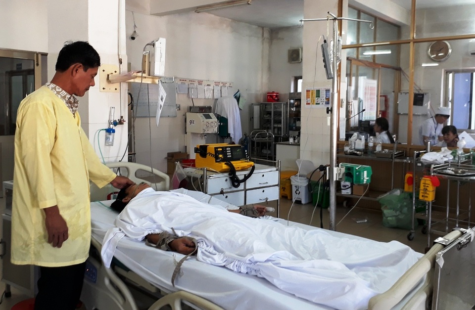 Phú Yên: Cứu sống một bệnh nhân nhờ can thiệp mạch vành - 1 Bệnh nhân T.V.B sau khi được can thiệp cấp cứu