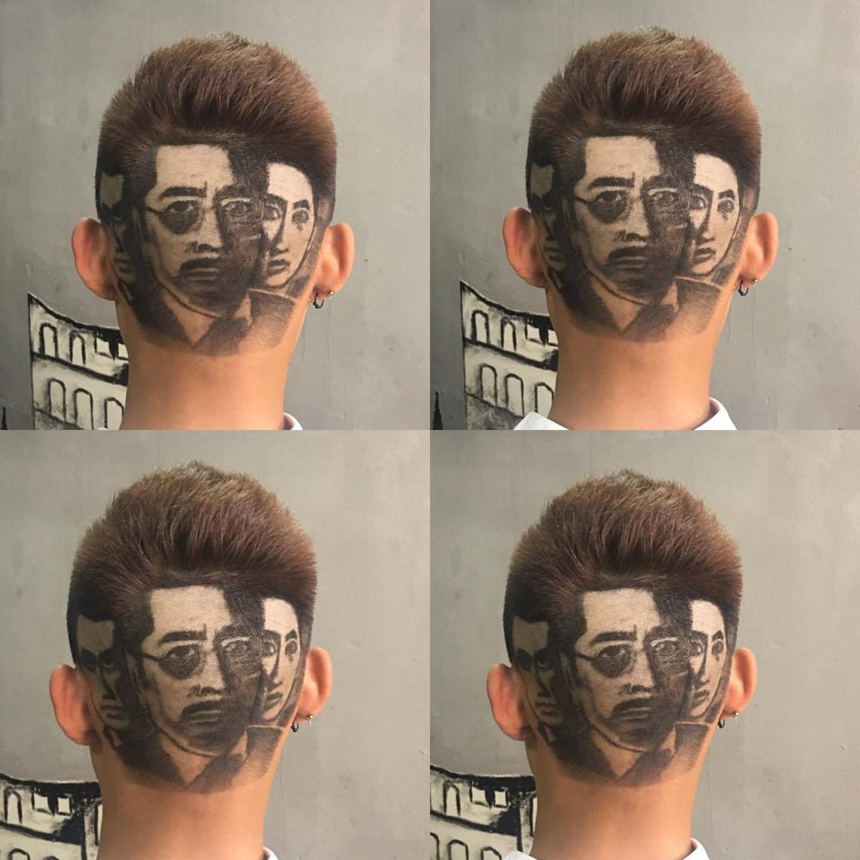 NSƯT Hoàng Dũng (vai Phan Quân), Việt Anh (Phan Hải con trai ông trùm Phan Quân) và Hồng Đăng (vai Lê Thành) lần lượt được tạo trên đầu nhân vật.