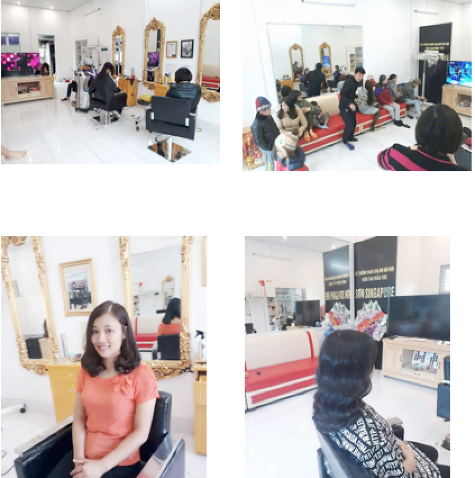 Gặp gỡ nhà tạo mẫu tóc 9X tài năng của tỉnh Cao Bằng - 3
Khách háng đến Salon làm tóc rất đông