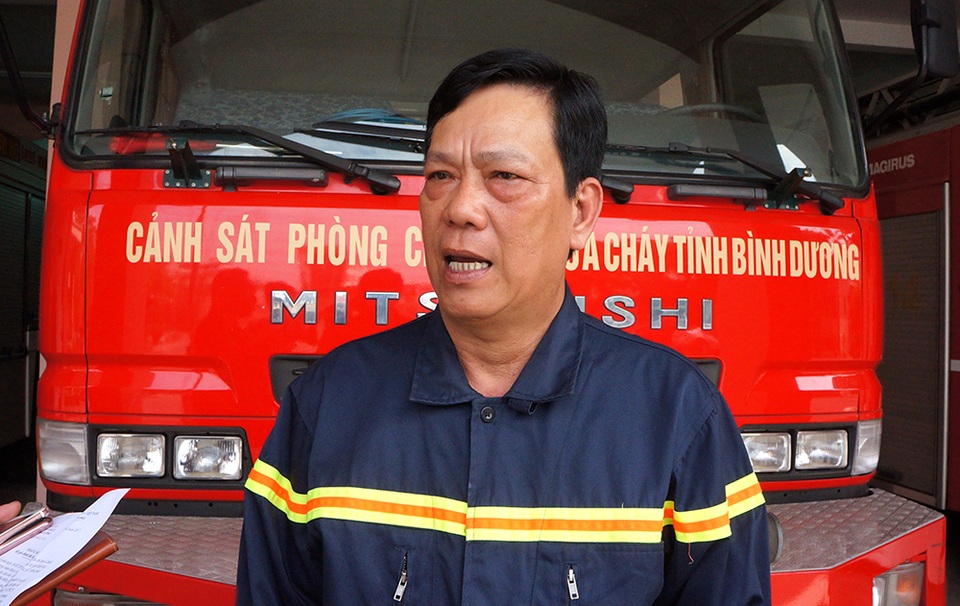Vụ cháy khiến 4 người tử vong: Nạn nhân gặp nạn khi đang ngủ sâu... - 3 Đại tá Nguyễn Văn Dựt, Phó giám đốc CS PCCC tỉnh Bình Dương.