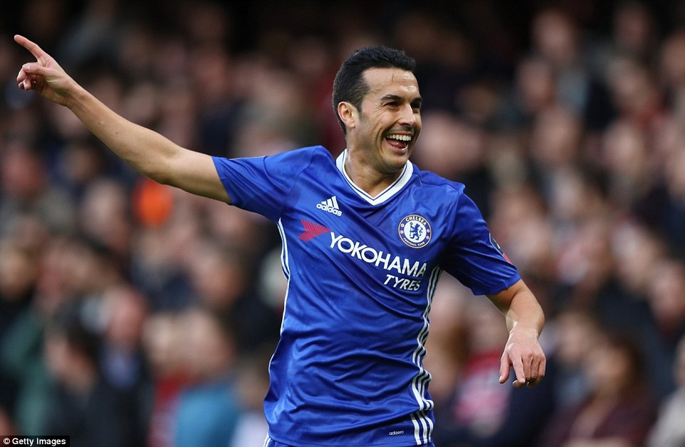 
Pedro thi đấu nổi bật nhất trong chiến thắng của Chelsea
