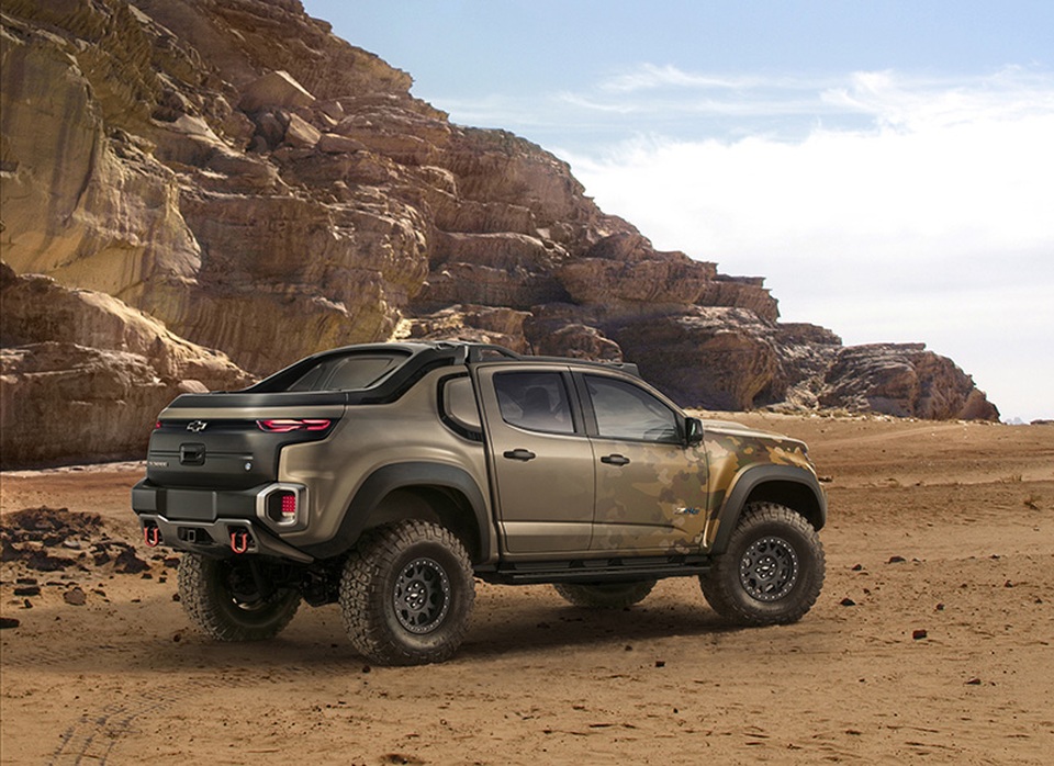 Chevrolet Colorado ZH2 Concept - "Dấn thân" vào việc nhà binh - 7 Chevrolet Colorado ZH2 Concept - "Dấn thân" vào việc nhà binh - 7