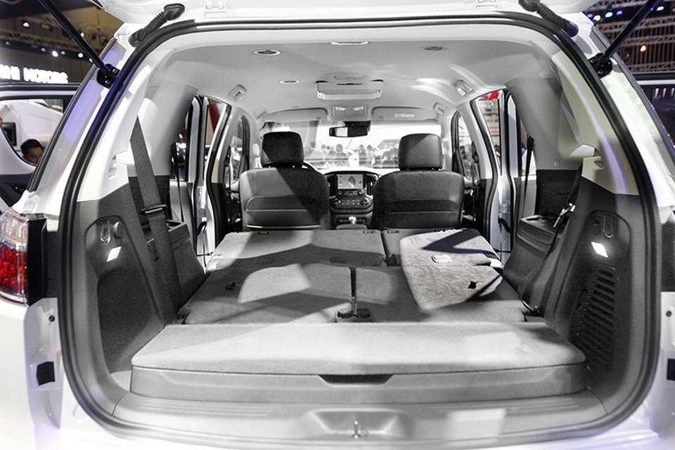 Chevrolet Trailblazer - Kẻ "tiên phong" đến muộn - 9 Bố trí các hàng ghế khi gập lại toàn bộ