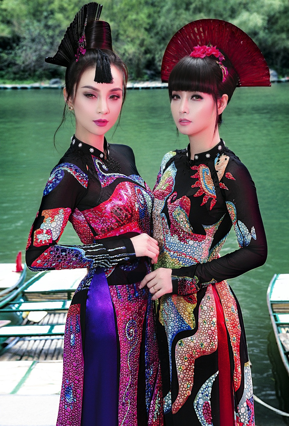 Mai Thu Huyền lên án bộ ảnh phản cảm bên hồ sen - 2