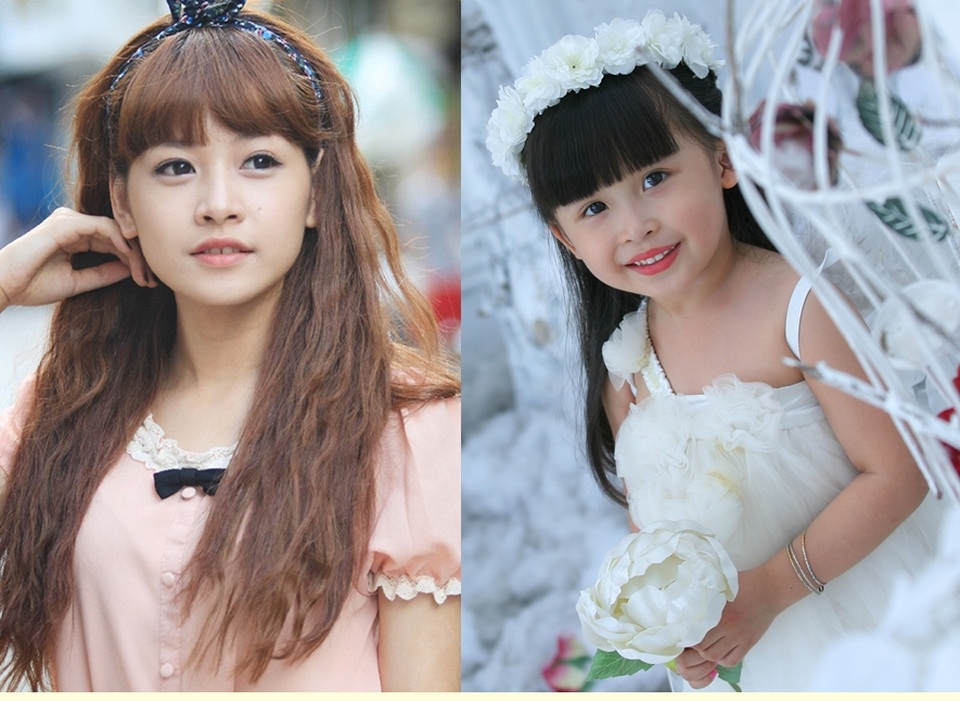 “Chi Pu phiên bản nhí” đốn tim với phong cách siêu mẫu - 1 Nhiều người yêu mến, ưu ái gọi Bảo Anh (phải) là “Chi Pu phiên bản nhí”.