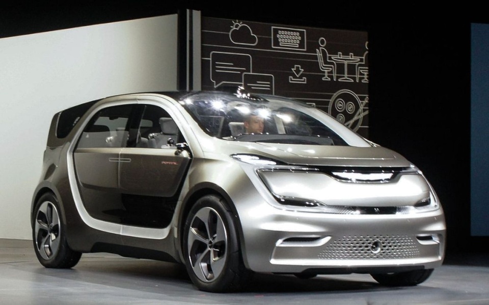 Ngành ô tô "tấn công" Triển lãm công nghệ CES 2017 - 2
Chiếc minivan concept chạy điện Portal của Chrysler vừa ra mắt tại CES 2017. (Ảnh: Roadshow)