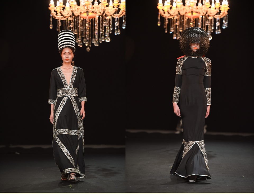 Chu La vẫn tiếp tục say mê với hình học và chất liệu Việt, anh đã thành không khi phối trộn giữa đông và tây.