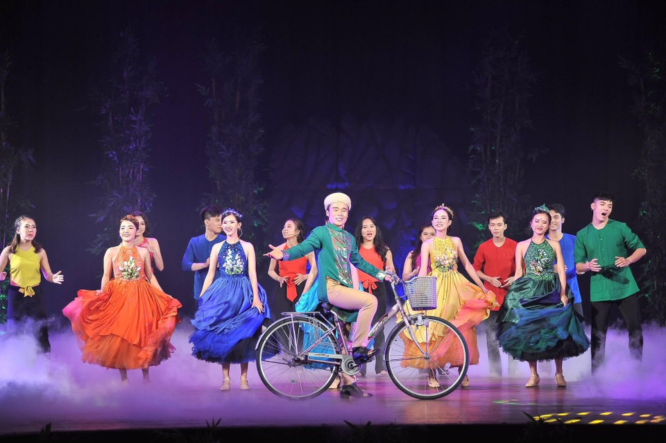Rất nhiều nghệ sỹ trẻ tham gia vở nhạc kịch đặc biệt này.