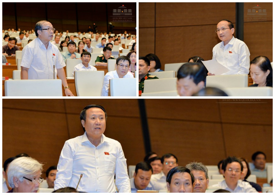 Dự án đầu tư đắp chiếu: Đề nghị truy trách nhiệm hình sự với cả cán bộ nghỉ hưu - 1 Các đại biểu bày tỏ mối lo ngại trước tình trạng thất thoát, lãng phí trong đầu tư các công trình, dự án.