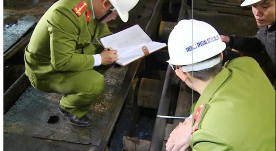 Cơ quan Công an tiến hành điều tra vụ việc (ảnh: Công an Thái Bình)