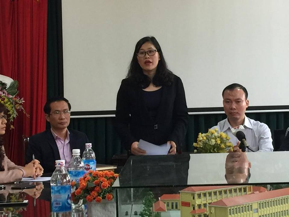 Buổi công bố cách chức, hiệu trưởng và hiệu phó trường Nam Trung Yên vắng mặt - 3 Phó Chủ tịch UBND quận Cầu Giấy công bố quyết định cách chức