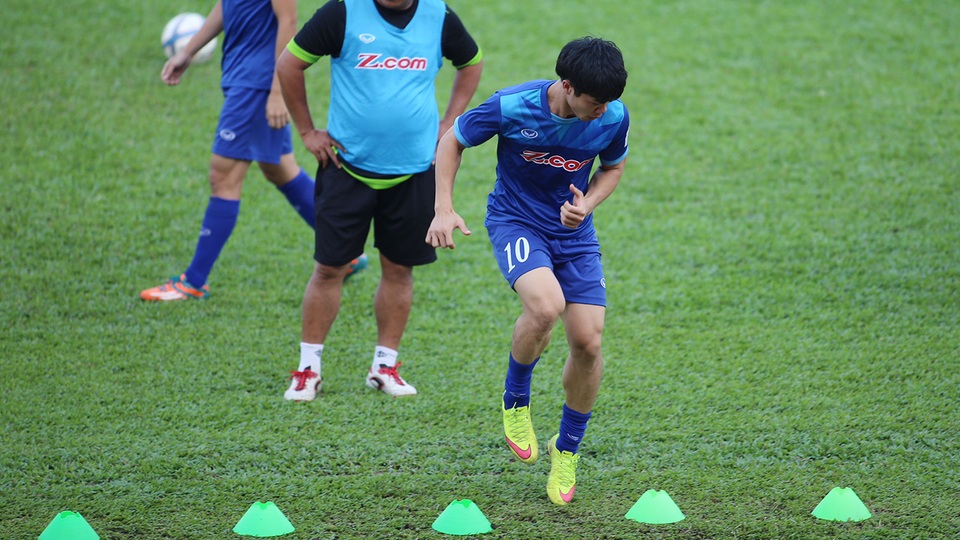 U22 Việt Nam - U22 Malaysia: Tìm “lộc” đầu năm - 2 Công Phượng được chờ đợi sẽ toả sáng (ảnh: Anh Hải)