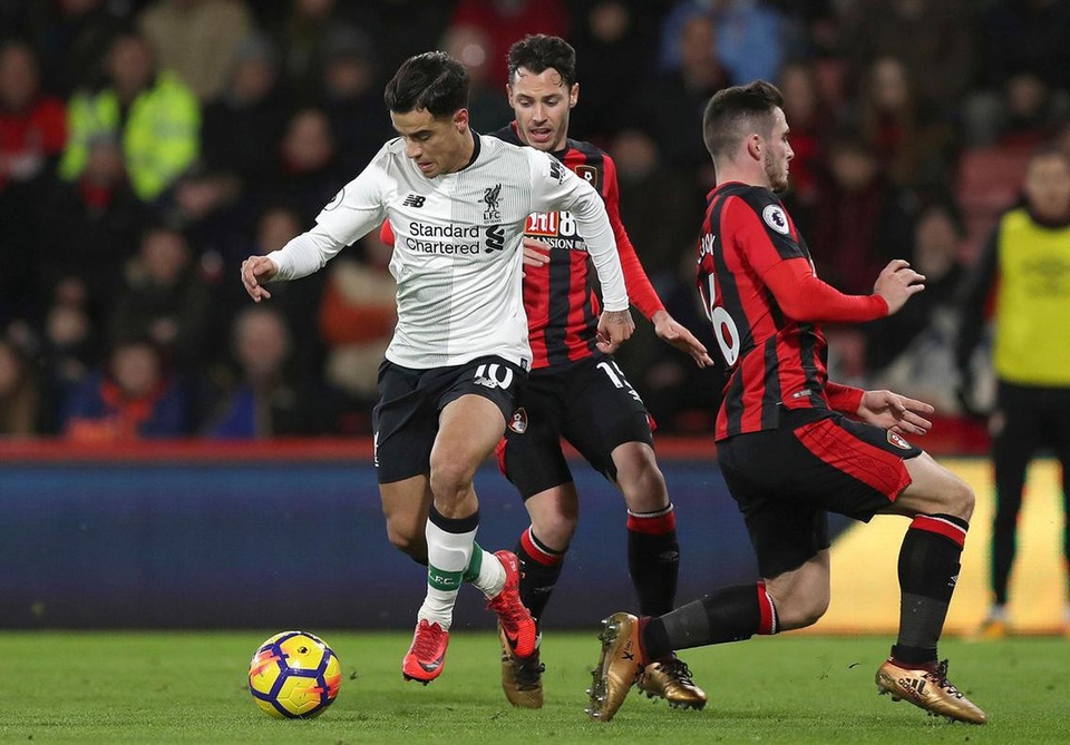 Đội hình tiêu biểu vòng 18 Premier League: “Messi mới” của Pep Guardiola - 3 Coutinho tỏa sáng trước Bournemouth