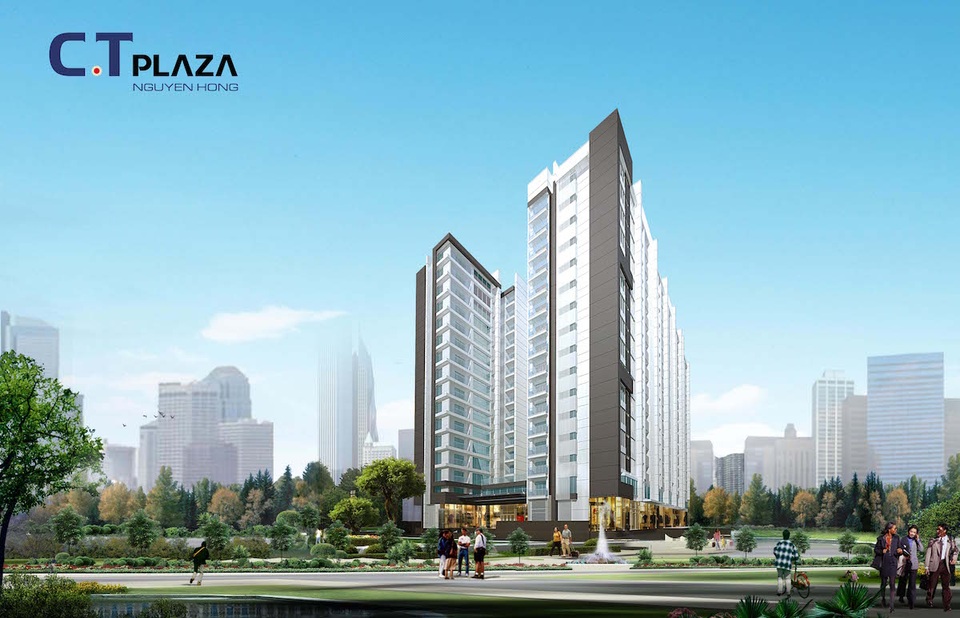 C.T Plaza Nguyên Hồng - Mỗi căn hộ là một tuyệt tác - 1 Toà nhà C.T Plaza Nguyên Hồng