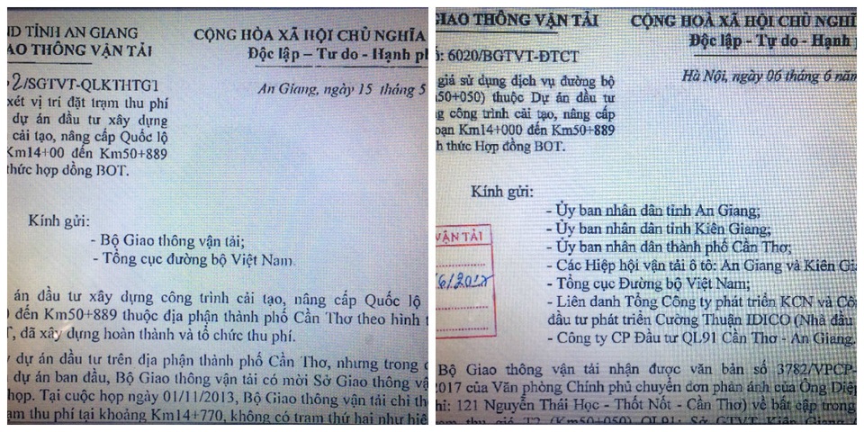 Một trạm BOT đặt “nhầm” vị trí sắp phải di dời - 2 Sau khi trạm thu phí T2 đưa vào hoạt động người dân phản đối quyết liệt và ngay sau đó nhiều ngành liên quan tỉnh An Giang, Kiên Giang, TP Cần Thơ có những văn bản kiến nghị Bộ GTVT xem xét mức thu phí,vị trí đặt trạm T2