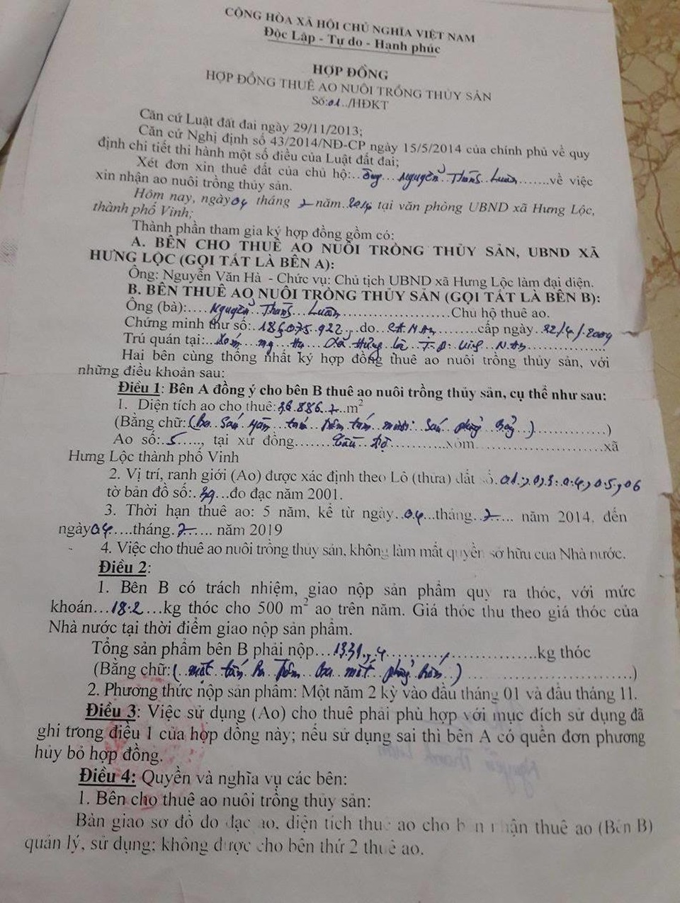Nghệ An: Dân chưa bàn giao đất, nhà thầu đã đưa máy móc vào thi công? - 3 Nghệ An: Dân chưa bàn giao đất, nhà thầu đã đưa máy móc vào thi công? - 3