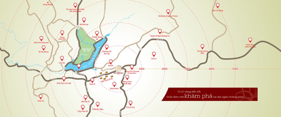 Du lịch tăng trưởng bền vững, bất động sản Đà Lạt “cháy hàng” - 3 Vị trí vàng của The Panorama – Đà Lạt