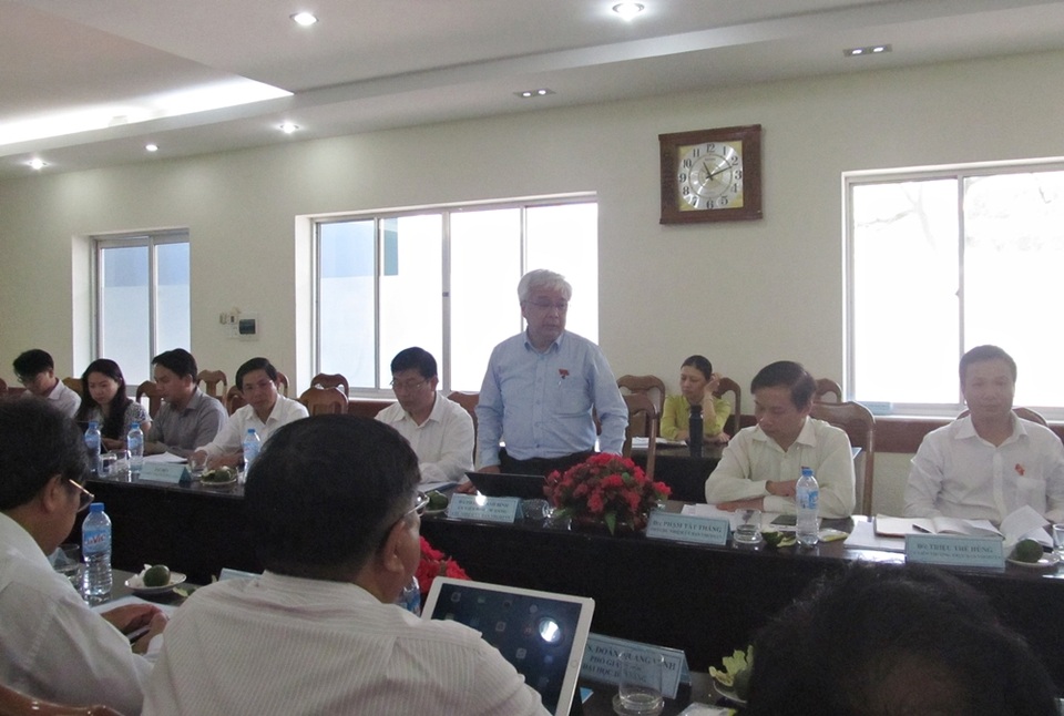 Ủy ban Văn hóa, Giáo dục, Thanh niên, Thiếu niên và Nhi đồng Quốc hội làm việc tại ĐH Đà Nẵng - 1 Đoàn công tác của Ủy ban Văn hóa, Giáo dục, Thanh niên, Thiếu niên và Nhi đồng Quốc hội làm việc tại ĐH Đà Nẵng