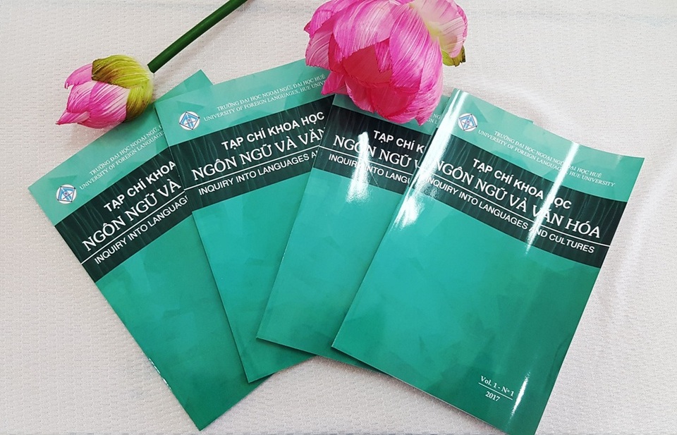 Trường Đại học Ngoại ngữ Huế ra mắt Tạp chí Khoa học Ngôn ngữ và Văn hóa - 1 Tạp chí Khoa học Ngôn ngữ và Văn hóa của trường Đại học Ngoại ngữ Huế